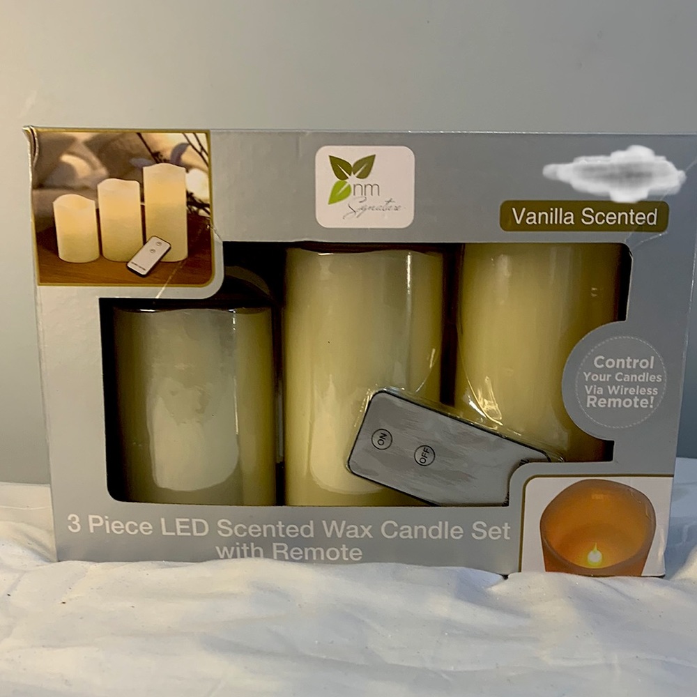LED SCENTED WAX CANDLE